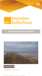 Mobile Screenshot of kulturhaus.lu